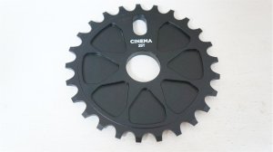 画像2: Cinema "Rock" Sprocket [25T/Black Ano /Bolt]