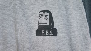 画像2: Flourish "Gorilla" Raglan Tee  [Grey & DarkGrey/ M , L , XL]