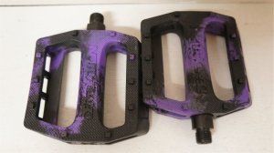 画像1: Demolition "Trooper" Pedal [Nylon/ Black&Purple Mix]