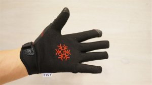 画像2: Fist "Frosty Red Flame" Glove [ S~XL ]