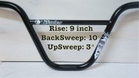 [Rise 9] Shadow "Vultus Featherweight" Bar [Up3° / Back10° / Black]