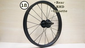 画像1: ~5%off~[18インチ/ RHD/ Cassette] Cult "Juvenile" Rear Wheel [Male/ 20H]