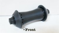 ~5%off~ Fiend " Cab " Front Hub [with Guard / Female / Black]