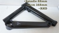 [軽量] Odyssey "Thunderbolt " Crank [RHD / 165mm / 22mm / 48Spline ]