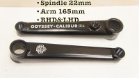 Odyssey "Calibur V2" Crank [165mm / 22mm / 48Spline ]