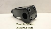 [Reach 50mm/ Rise 6.5mm] Odyssey "CFL3" Stem [CNC/ Black].