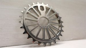 画像2: [26T] Mullet "OJ" Sprocket [Kaizenメッキ]