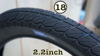 [18インチ用] Sunday "Current" Tire[2.2/ Black].