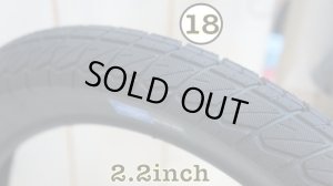 画像1: [18インチ用/ 2.2] Sunday "Current" Tire [65PSI/ Black]