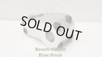 AliveIndustry "Badlands" Stem[Reach 48mm / Rise 8mm / FrontLoad/ Silver]