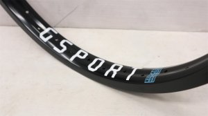 画像1: [Weld] G-Sport "Rib cage" Rim [DoubleWall/ Black]