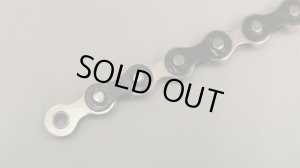 画像3: [FullLink] Izumi "Jet Black 1/8" Chain [Silver Black]