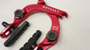 画像4: Odyssey " Evo 2.5 ” Brake [Rear & Front / Anodized Red]
