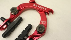 画像3: Odyssey " Evo 2.5 ” Brake [Rear & Front / Anodized Red]
