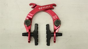 画像1: Odyssey " Evo 2.5 ” Brake [Rear & Front / Anodized Red]