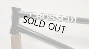 画像1: [軽量] Kink "Crosscut" Frame [TT20.5 / CS 12.5 /ED Black]