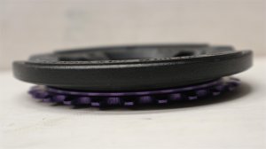 画像2: Shadow "Sabotage" Sprocket [25T/ Alumi & Nylon /SkeletorPurple /Bolt]