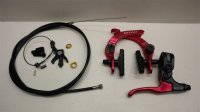 Odyssey " Evo 2.5 ” Brake Set [Rear or Front / Anodized Red]
