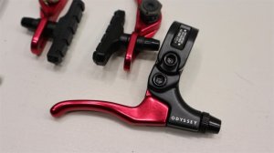 画像3: Odyssey " Evo 2.5 ” Brake Set [Rear or Front / Anodized Red]