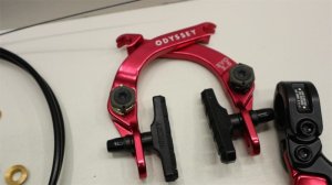 画像2: Odyssey " Evo 2.5 ” Brake Set [Rear or Front / Anodized Red]