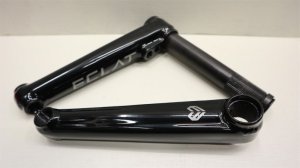 画像1: [160mm] Eclat "Tibia" Crank [22mmSpindle / 48Spline/ Black]