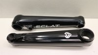 [軽量] Eclat "Tibia XLT" Crank [160mm/22mmSpindle / 48Spline/ Black]