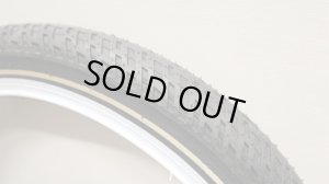 画像1: [2.35] Shadow "Contender" Tire [110PSI/ Gold Line]