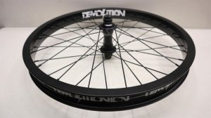 画像1: Demolition "Team Plus" FrontWheel [Female/Black]