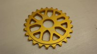 Fiend "Omicron" Sprocket [25T/Bolt/Matte Gold]