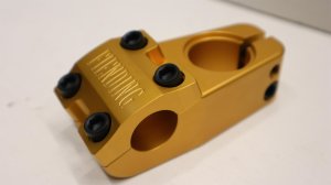 画像1: Fiend"Mills"Stem [Reach 48mm / Rise 23mm / MatteGold]