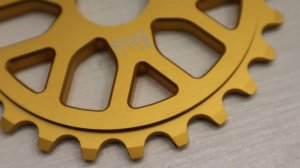 画像3: Fiend "Omicron" Sprocket [25T/Bolt/Matte Gold]