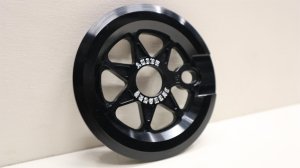 画像4: AliveIndustry "Sevenstar Guard" Sprocket [25T/Black]