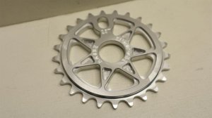 画像1: AliveIndustry "Sevenstar" Sprocket [25T/Silver /V2].