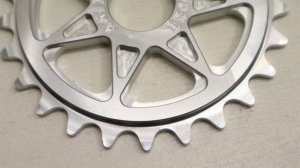 画像2: AliveIndustry "Sevenstar" Sprocket [25T/Silver /V2].