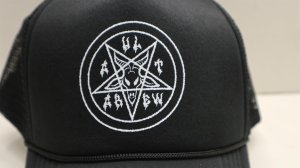 画像3: Cult "Pentagram" TruckerCap [Black/ Snapback].