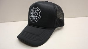 画像1: Cult "Pentagram" TruckerCap [Black/ Snapback].