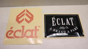 画像1: Eclat Window Sticker[2PC]