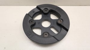 画像1: [25T] BSD "Barrier" Guard Sprocket [Black]