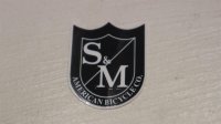 S&M "Logo" Sticker [M / Black]