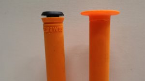 画像1: S&M "Logo"Grip [136mm×27mm/Orange]