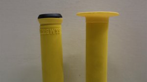 画像1: S&M "Logo"Grip [136mm×27mm/Yellow]