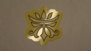 画像1: Flourish "Logo" Sticker [Cream].