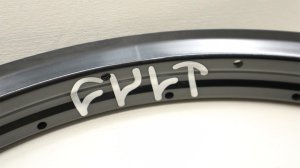 画像2: Cult "Match V2" Rim [DoubleWall/Weld/Black].