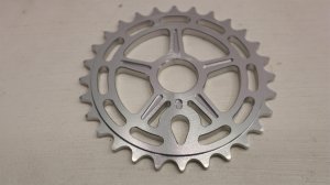 画像1: [28T] TerribleOne "Logan's Run" Sprocket [Silver]