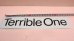 画像2: T-1 " Terrible One " Sticker [1pc / Black / Die cut] (2)