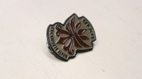 Flourish" Logo Enamel " Pin [BrownSmoke].