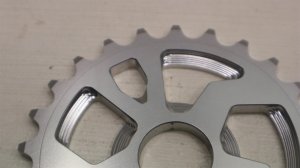 画像3: [25T] Cult "NWO" Sprocket [Polished Silver]