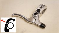 [Right] Odyssey "Mono"BrakeLever [開閉タイプ/Medium/Polish].