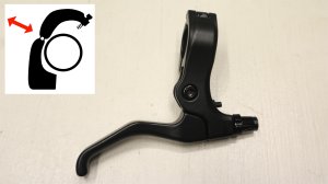 画像1: [Right] Role "Clamp" BrakeLever [開閉タイプ/Black].