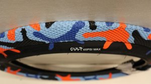 画像4: [2.4] Cult "VANS" Tire [65PSI/ BlueOrange Camo]